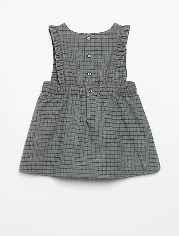 Ensemble robe sans manches + collants