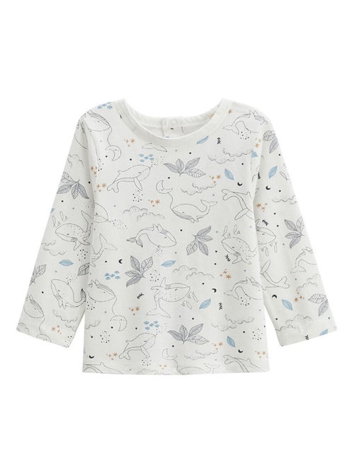 Ensemble salopette b?b? en coton matelass? et t-shirt Petite Balade - Kiabi