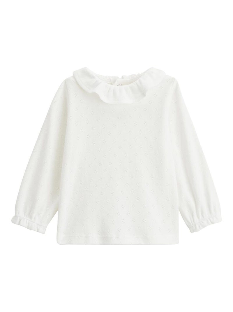 Ensemble salopette b?b? en molleton et t-shirt Miss Chatchatchat Rose - Kiabi