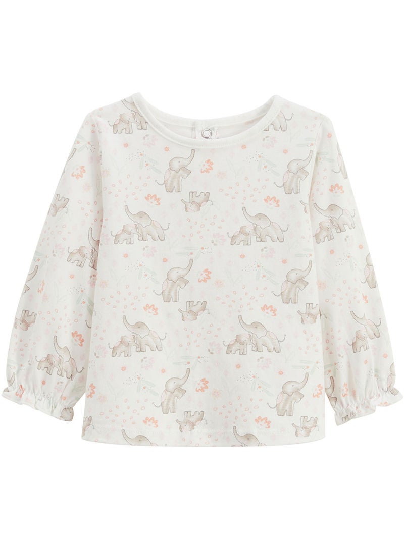 Ensemble salopette b?b? et t-shirt Badian Rose - Kiabi