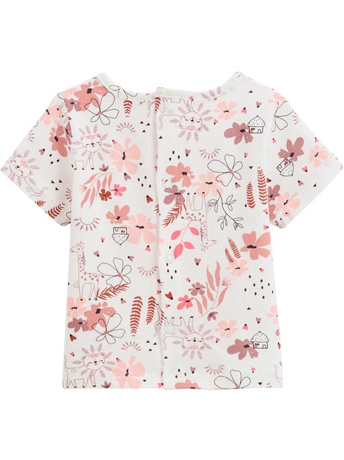 Ensemble salopette bébé en gaze de coton et t-shirt Petit Safari - Kiabi Ensemble salopette bébé en gaze de coton et t-shirt Petit Safari - Kiabi