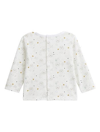 Ensemble salopette bébé en molleton ultra chaud et t-shirt kenya