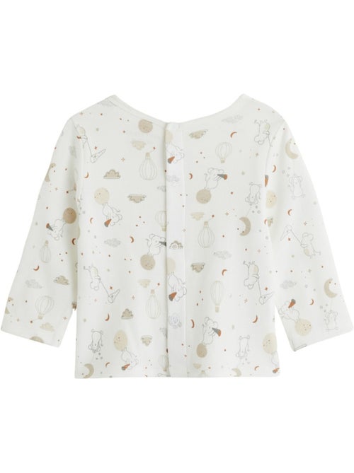 Ensemble salopette bébé en velours et t-shirt Eliah - Kiabi