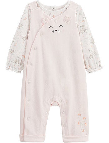 Ensemble salopette bébé et t-shirt badian