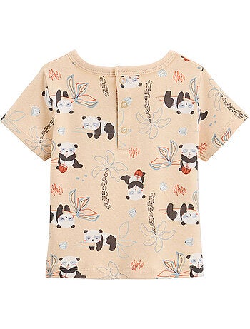 Ensemble salopette bébé et t-shirt bento