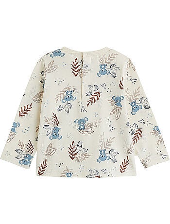 Ensemble salopette bébé et t-shirt mathéo