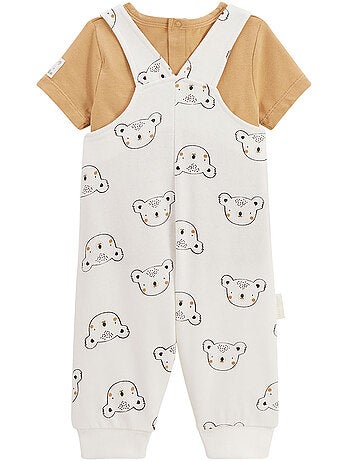 Ensemble salopette bébé et t-shirt Mini Rêve