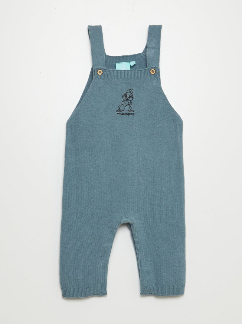 Ensemble salopette + body + bonnet 'Disney' - 3 pièces Bleu - Kiabi