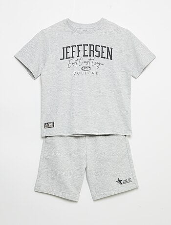 Ensemble short + t-shirt - 2 pièces