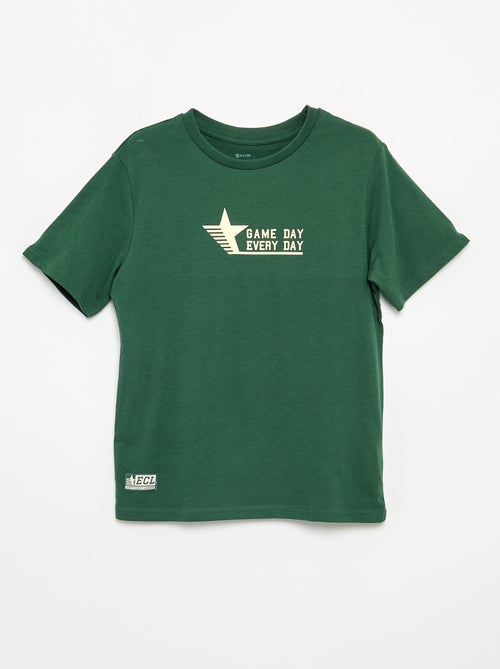 Ensemble short + t-shirt - 2 pièces - Kiabi Ensemble short + t-shirt - 2 pièces - Kiabi