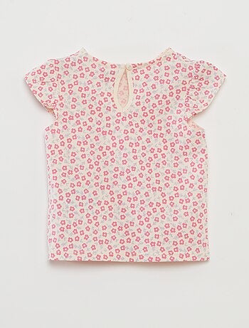 Ensemble short + t-shirt volanté - 2 pièces