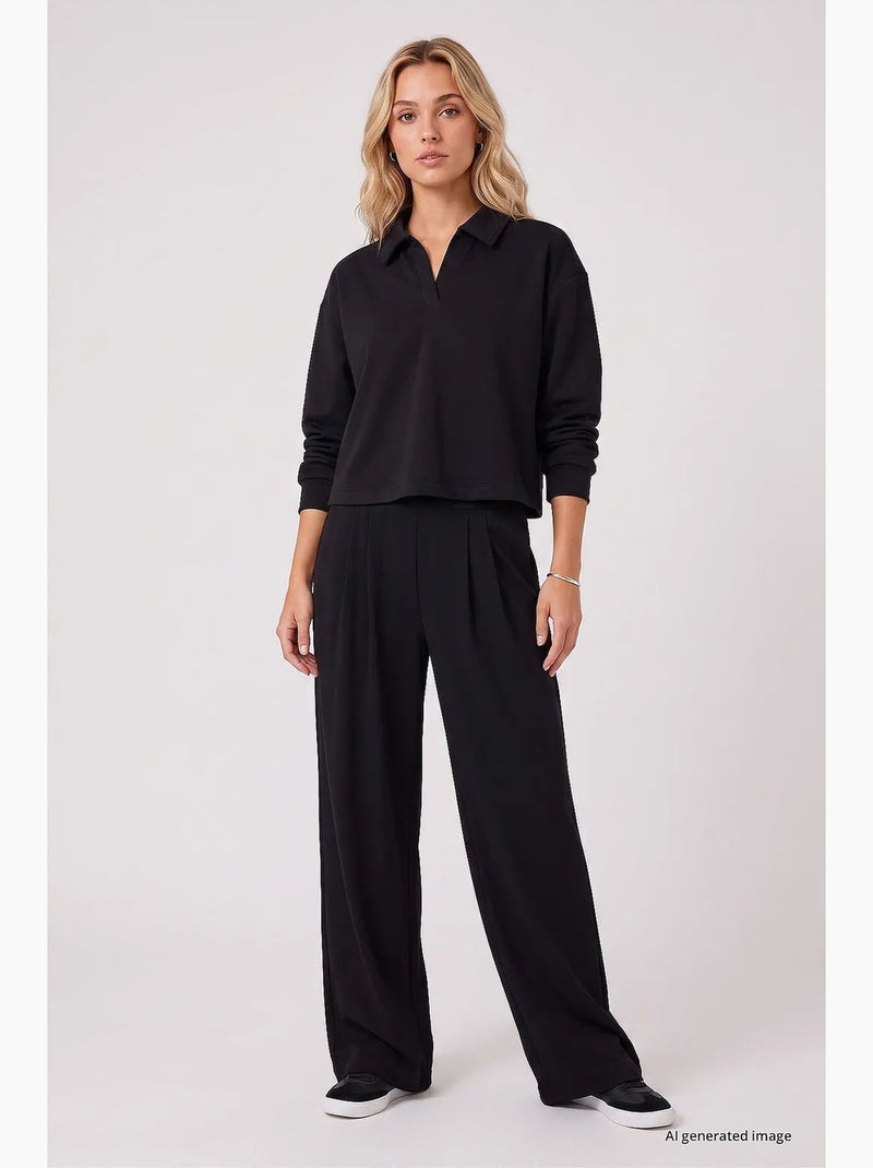 Ensemble sportif femme tommy Noir - Kiabi