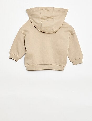 Ensemble sweat à capuche + jogging monochrome - 2 pièces