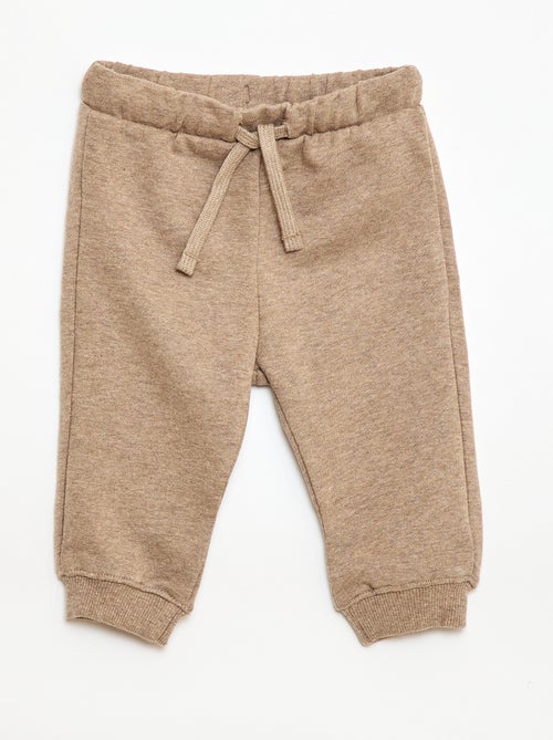 Ensemble sweat à capuche + jogging monochrome - 2 pièces - Kiabi