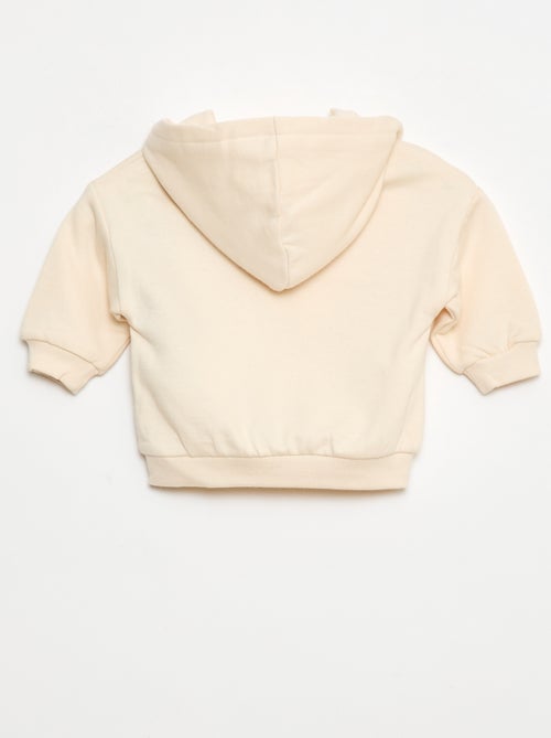 Ensemble sweat à capuche + legging maille - Kiabi