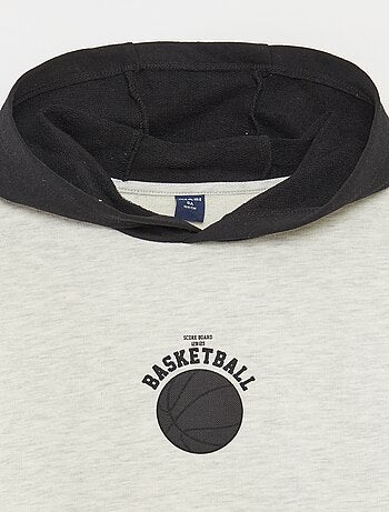 Ensemble sweat à capuche + short en molleton léger - 2 pièces