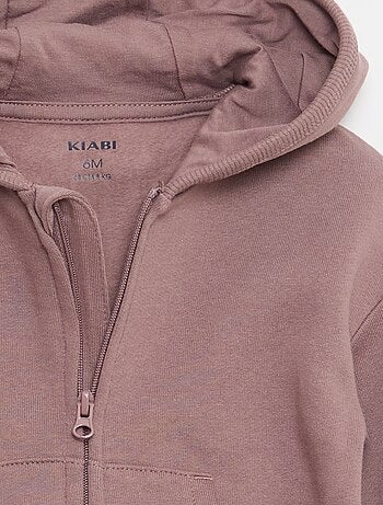 Ensemble sweat à capuche zippé + pantalon - 2 pièces