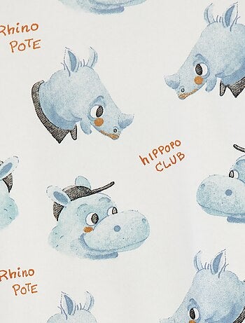 Ensemble sweat en french terry + short - 2 pièces