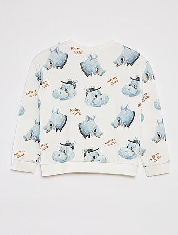 Ensemble sweat en french terry + short - 2 pièces