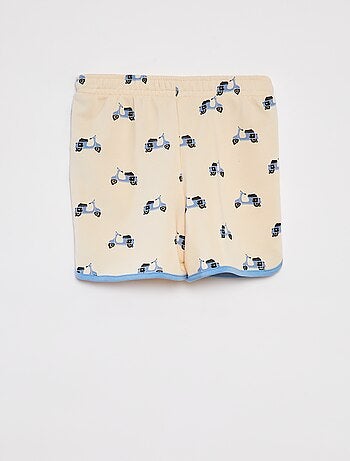 Ensemble sweat en french terry + short - 2 pièces