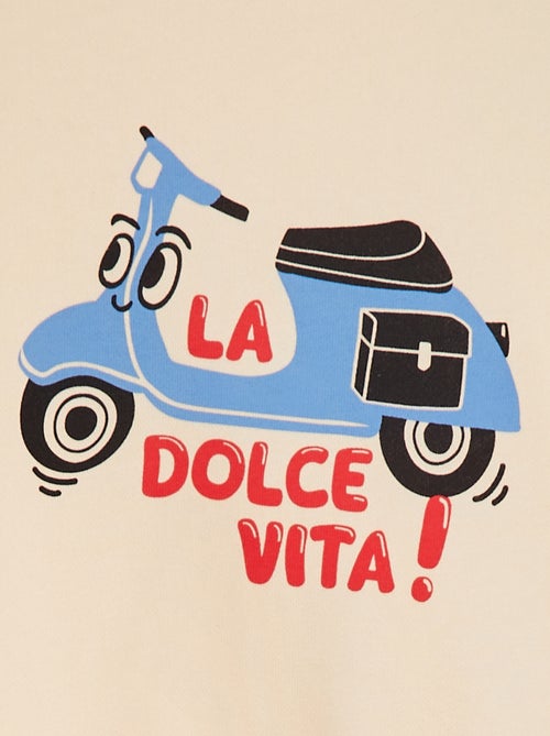 Ensemble sweat en french terry + short - 2 pièces - Kiabi