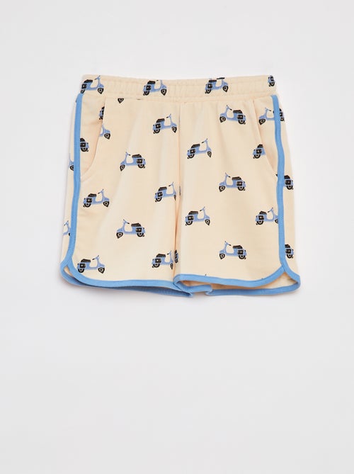 Ensemble sweat en french terry + short - 2 pièces - Kiabi