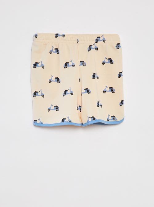 Ensemble sweat en french terry + short - 2 pièces - Kiabi