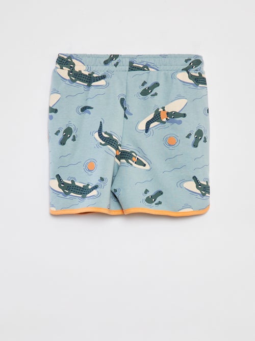 Ensemble sweat en french terry + short - 2 pièces - Kiabi