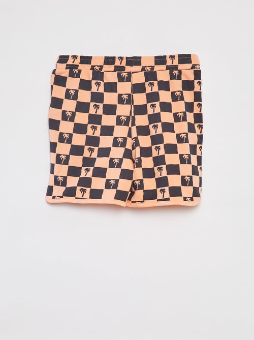 Ensemble sweat en french terry + short - 2 pièces - Kiabi