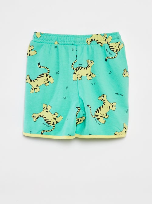 Ensemble sweat en french terry + short - 2 pièces - Kiabi