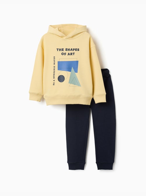 Ensemble sweat et pantalon de jogging avec imprimé - Kiabi