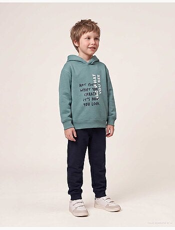Ensemble sweat et pantalon de jogging avec imprimé