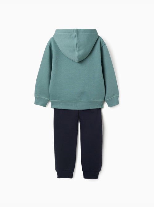 Ensemble sweat et pantalon de jogging avec imprimé - Kiabi