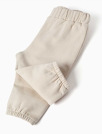 Ensemble sweat et pantalon en coton peigné