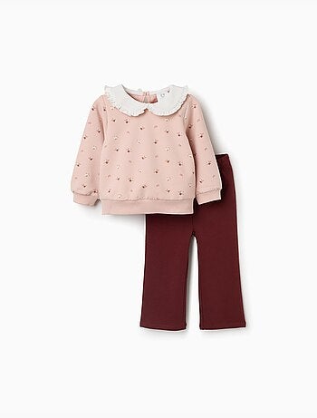 Ensemble sweat et pantalon en coton