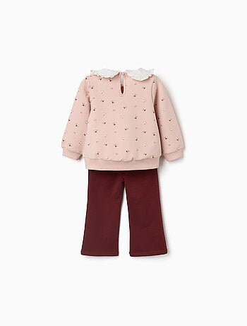 Ensemble sweat et pantalon en coton