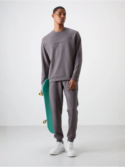Ensemble sweat et pantalon en molleton imprimé tommy - Kiabi
