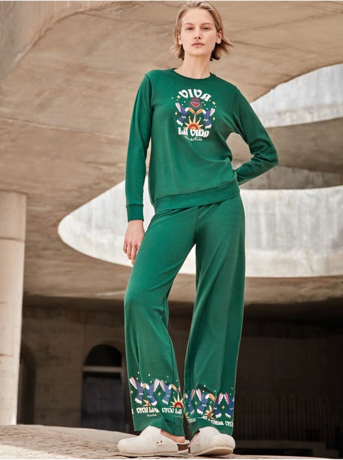 Ensemble sweat et pantalon frida kahlo - Kiabi Ensemble sweat et pantalon frida kahlo - Kiabi