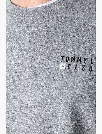 Ensemble sweat et pantalon oversize col rond tommy