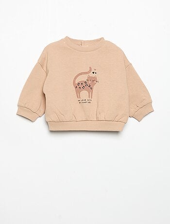 Ensemble sweat imprimé + legging