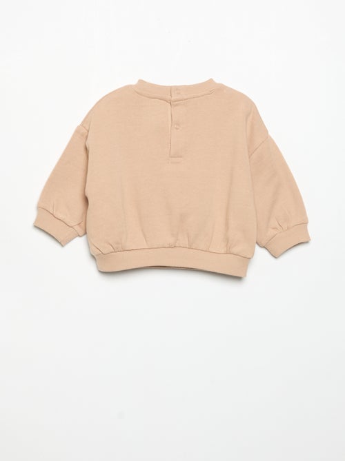 Ensemble sweat imprimé + legging - Kiabi
