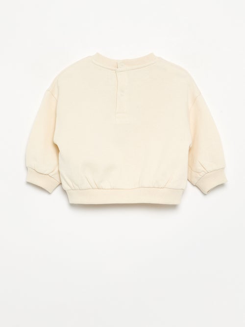 Ensemble sweat imprimé + legging - Kiabi