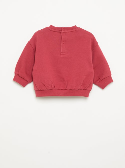 Ensemble sweat imprimé + legging - Kiabi