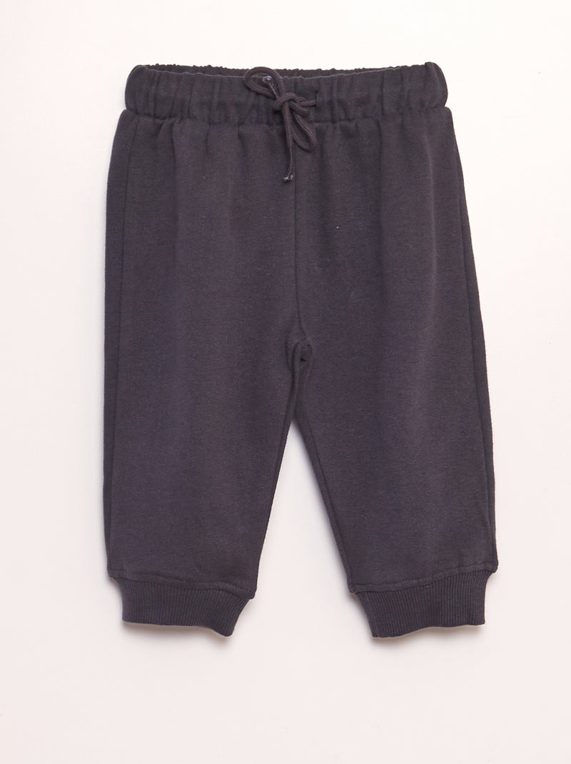 Ensemble sweat + jogging - 2 pièces Blanc/beige - Kiabi