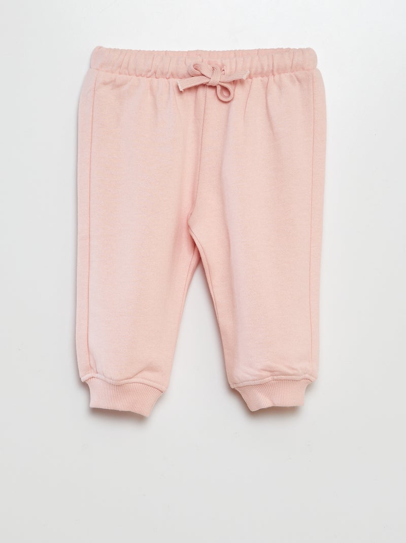 Ensemble sweat + jogging - 2 pièces Rose - Kiabi