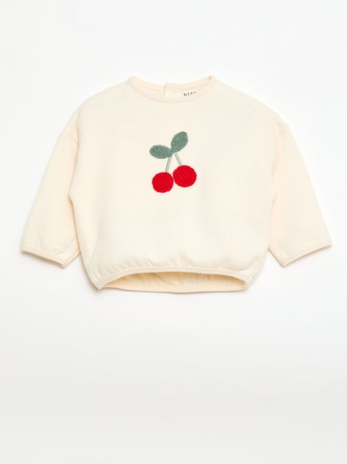 Ensemble sweat + jogging fantaisie - Kiabi Ensemble sweat + jogging fantaisie - Kiabi