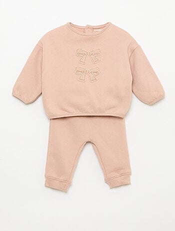 Ensemble sweat + jogging fantaisie
