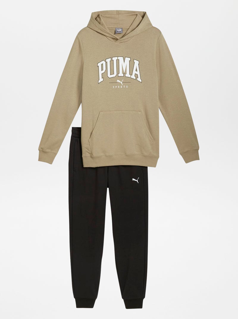 Ensemble sweat + jogging 'Puma' - 2 pièces Beige - Kiabi