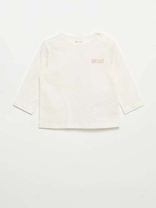 Ensemble sweat + jogging + t-shirt - 3 pièces - Kiabi