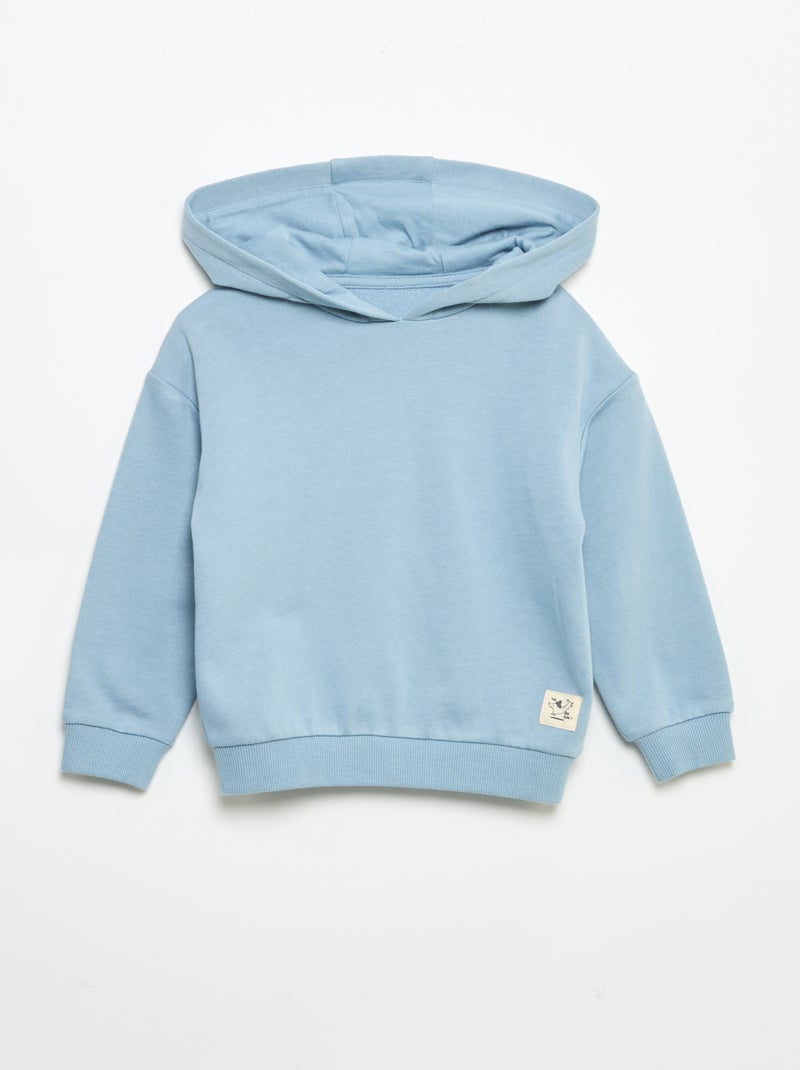 Ensemble sweat + jogging + t-shirt - 3 pièces Bleu - Kiabi